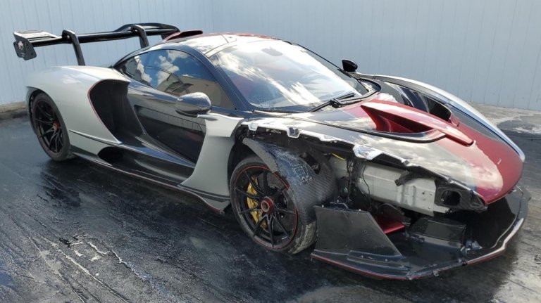 McLaren Senna on Copart